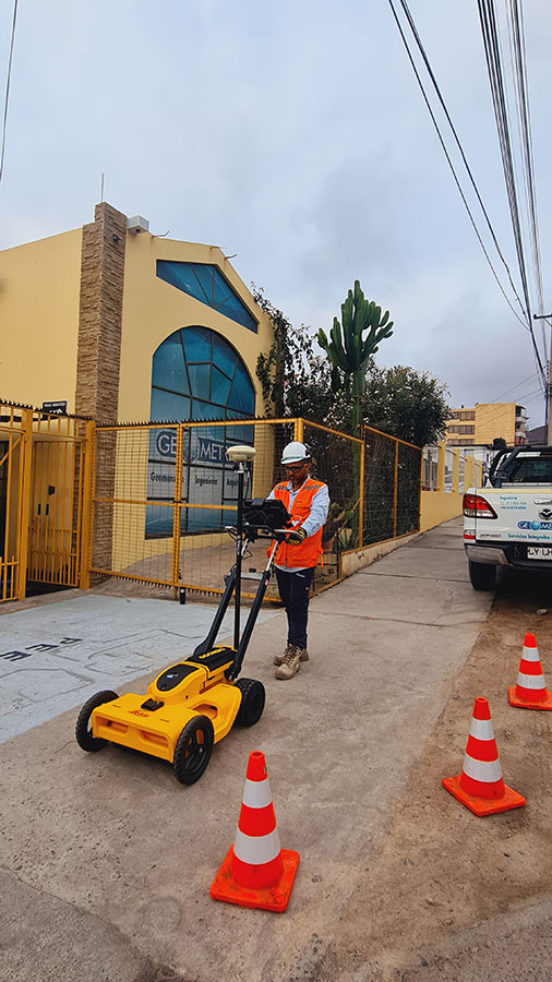 Trabajo de prospección en terreno